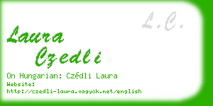 laura czedli business card